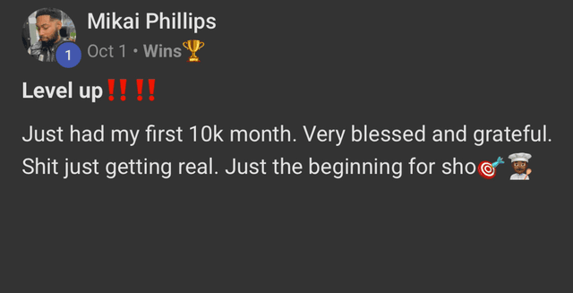 Student achievement - Business scaling