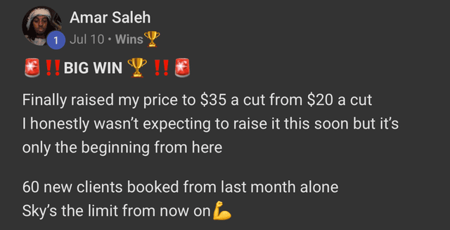 Student achievement - Business scaling